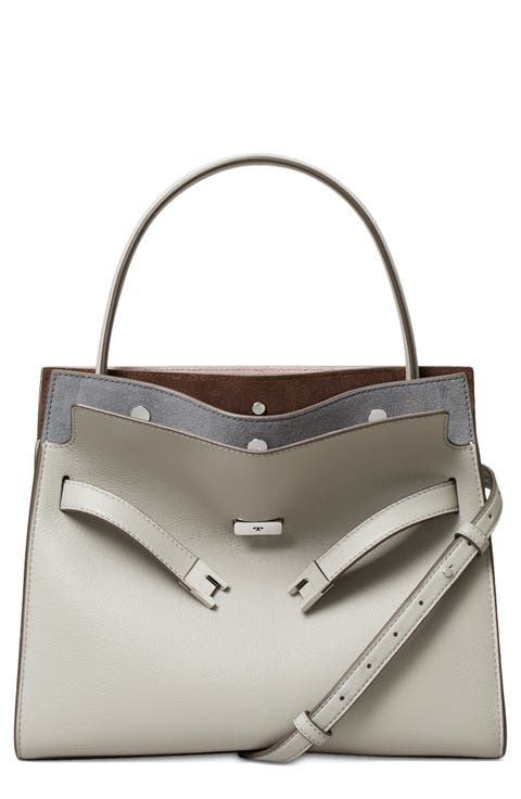 Small Lee Radziwill Leather Double Bag