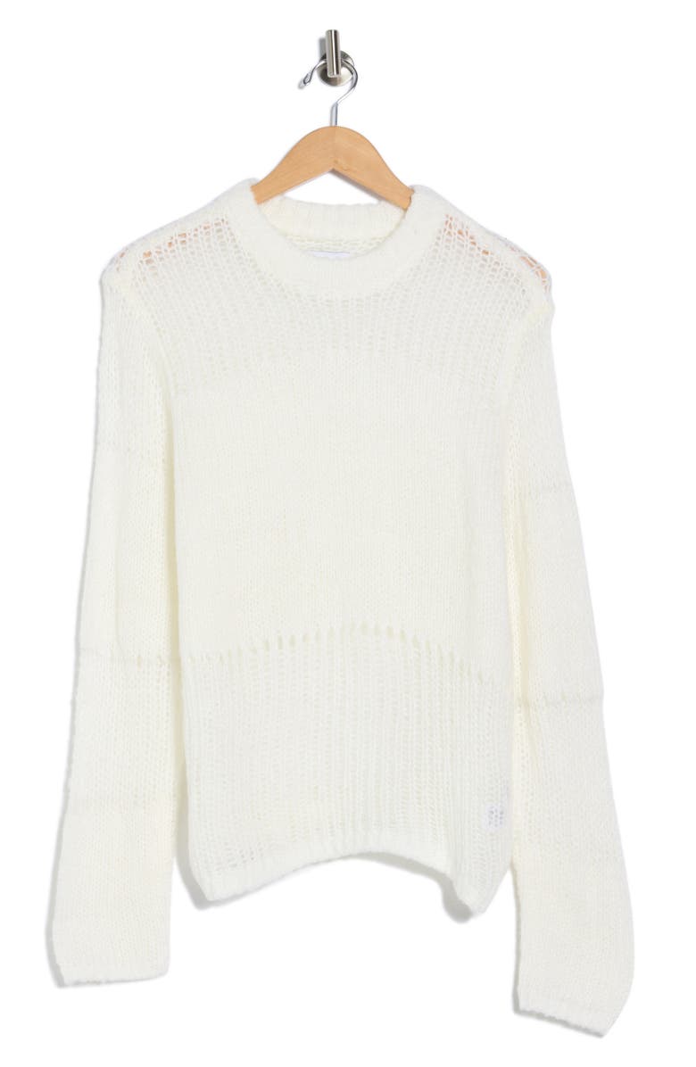 Obey Trivia Open Knit Sweater, Alternate, color, 