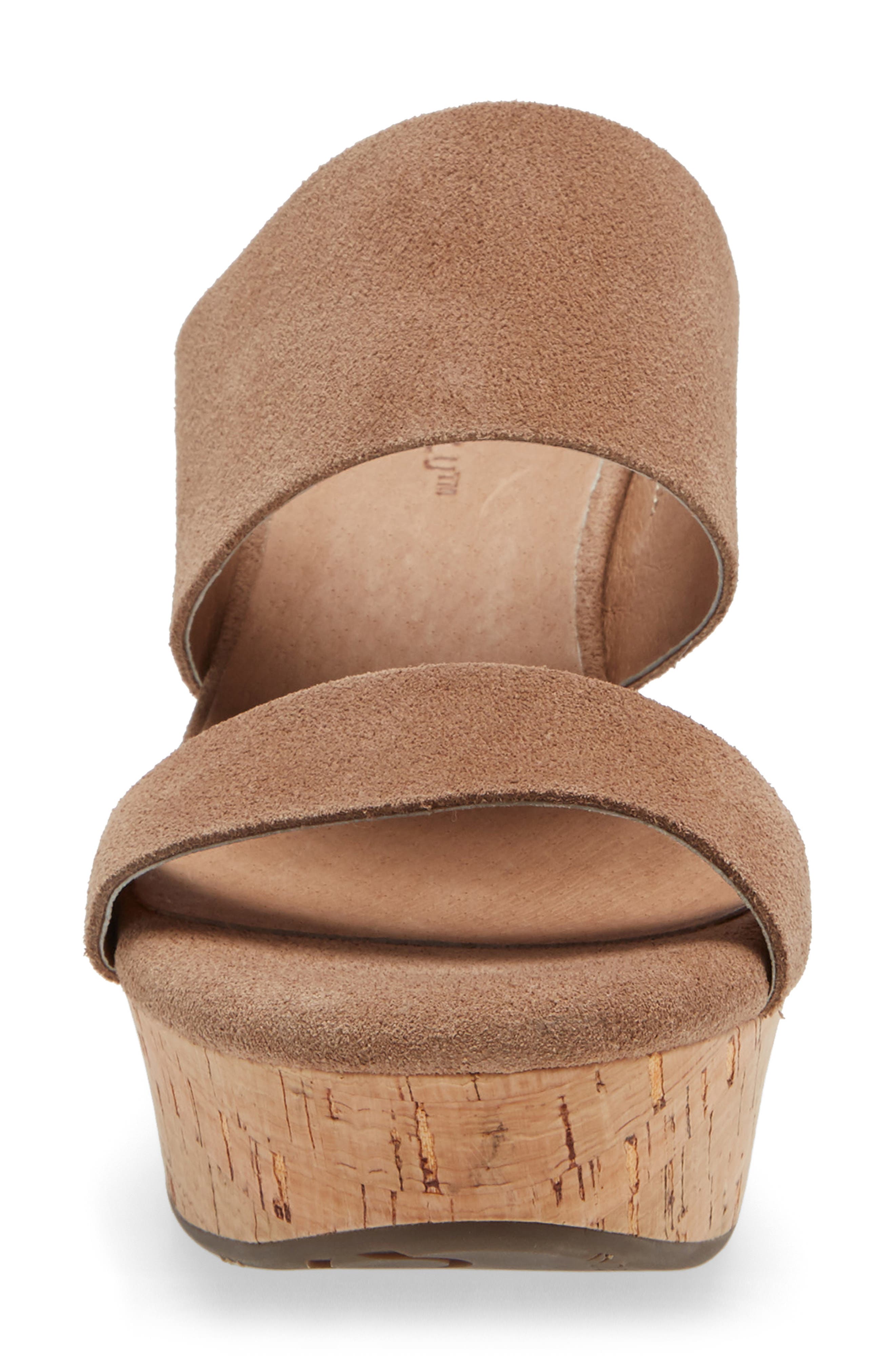 Chocolat Blu Strappy Wedge Slide Sandal, Alternate, color, 