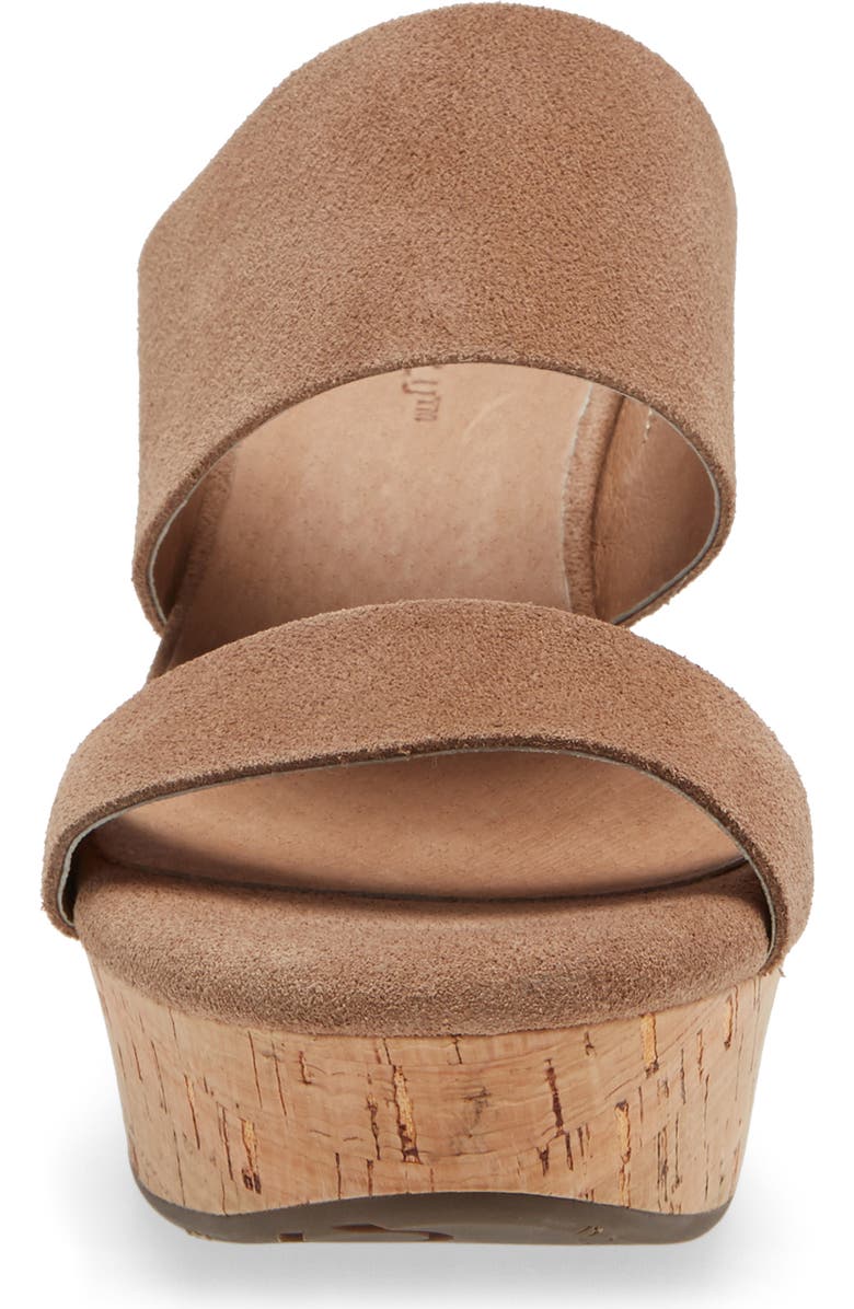 Chocolat Blu Strappy Wedge Slide Sandal, Alternate, color,