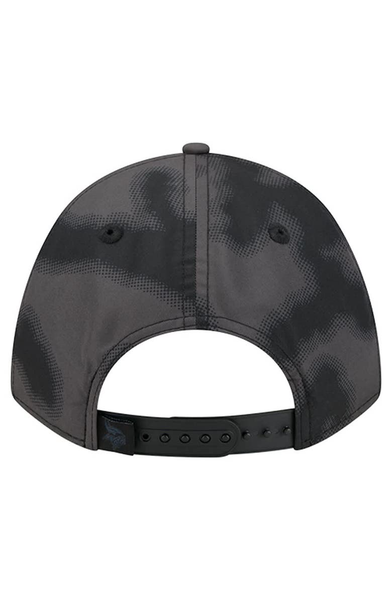 New Era Men
s New Era Gray Minnesota Vikings Halftone Camo 9FORTY Hat, Alternate, color, Gray