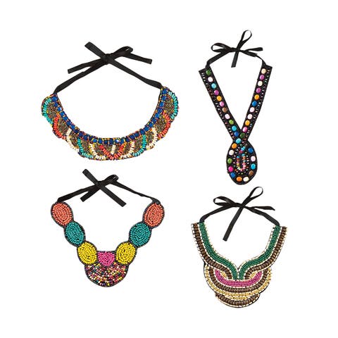 Cleopatra Beaded Halloween Necklace A/4
