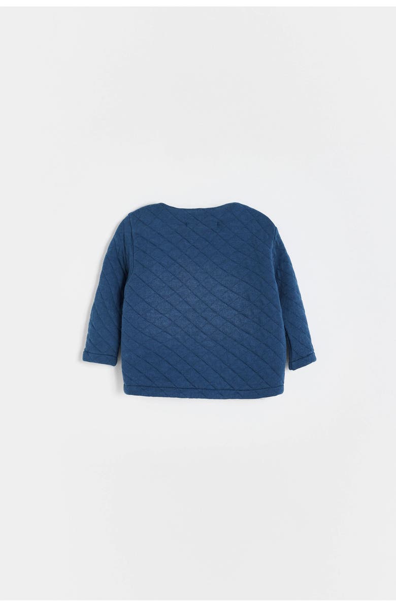 Babycottons Mat 0 Cardigan and Pants set for Infant, Alternate, color, Pastel-Blue