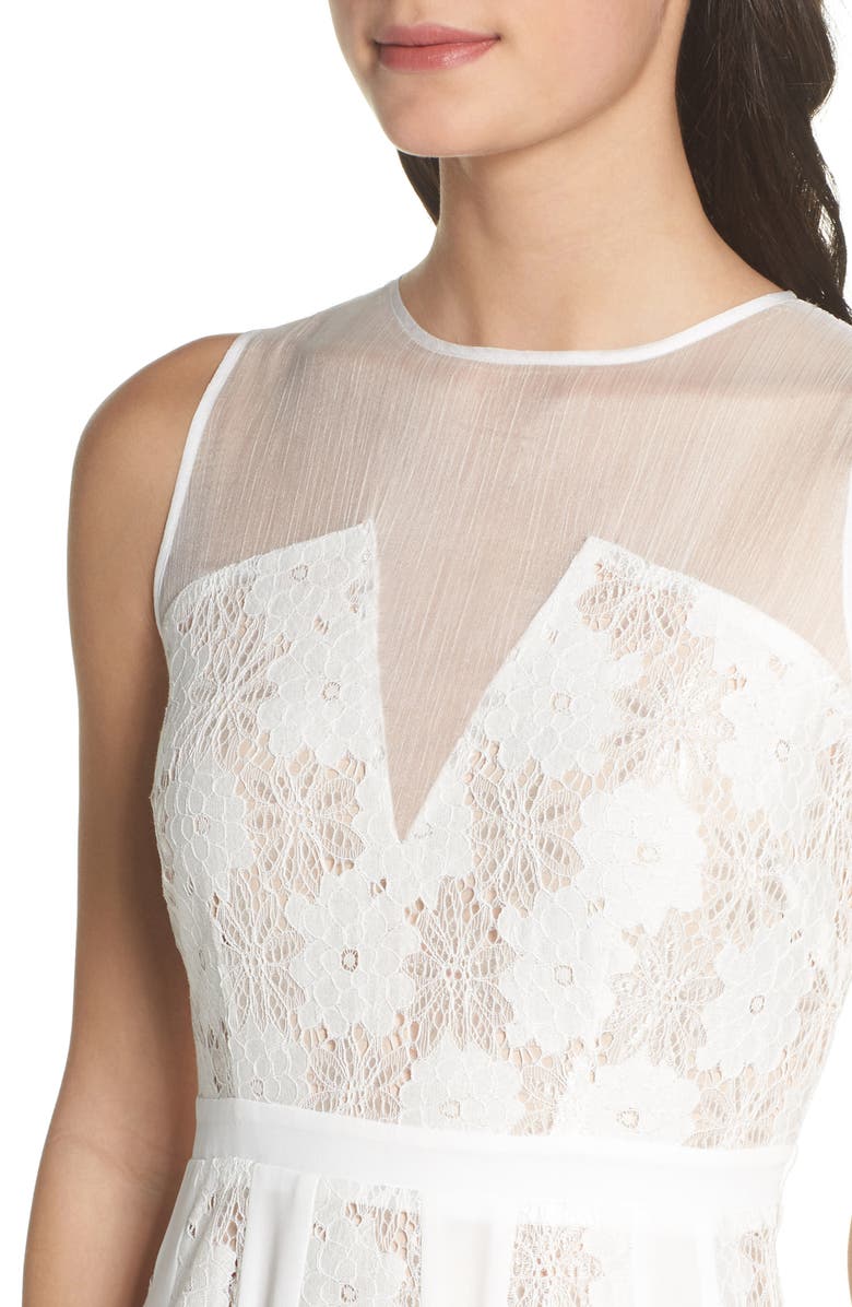 Chelsea28 Lace Midi Dress, Alternate, color, 