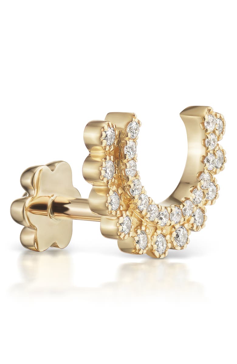 MARIA TASH Demi Apsara Threaded Stud Earring, Main, color, 