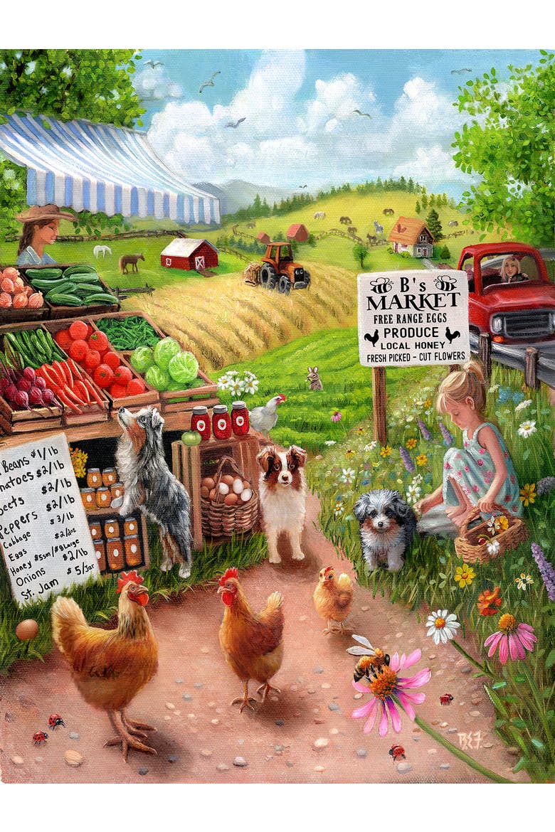 Bs Market 500 piece Jigsaw Puzzle for Adults, Alternate, color, Multicolor