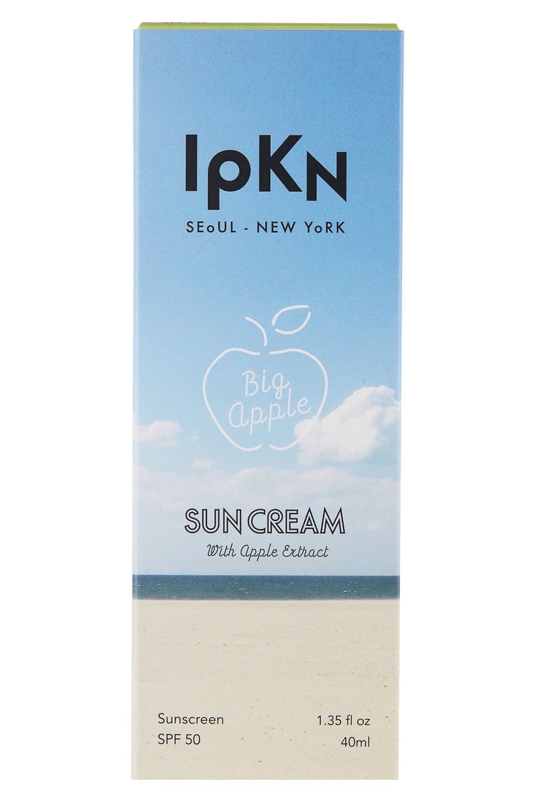 Big Apple Sun Cream SPF 50, Alternate, color, GREEN