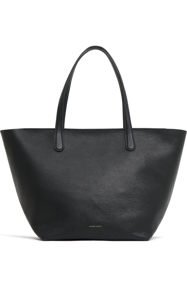 Mansur Gavriel Everyday Soft Leather Zip Tote, Main, color,