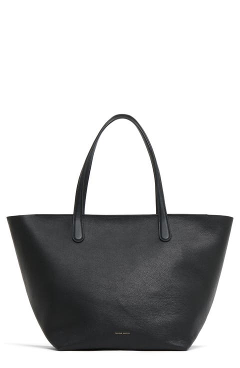 Everyday Soft Leather Zip Tote