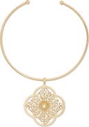 Ramy Brook Laya Medallion Collar Necklace