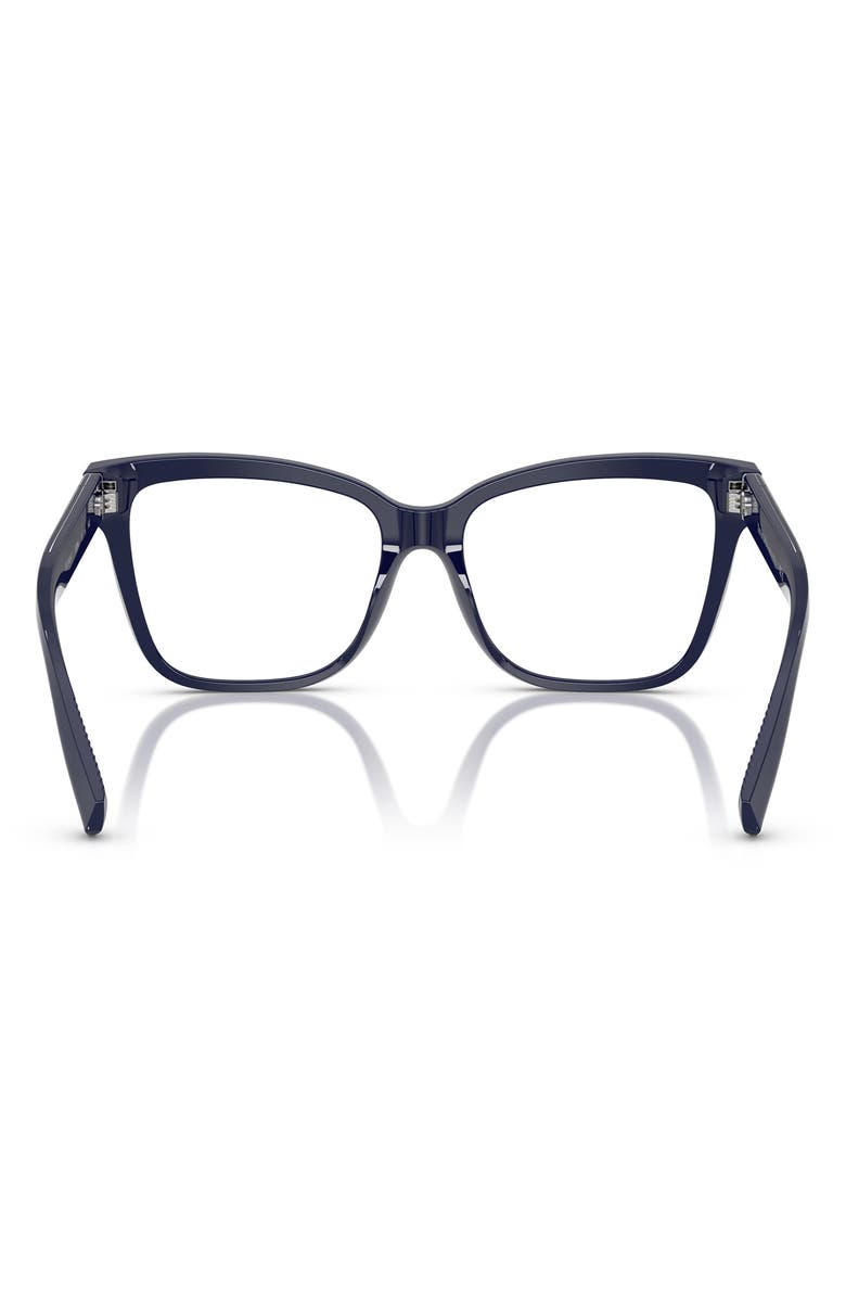 Tiffany & Co. 53mm Cat Eye Optical Glasses, Alternate, color, Dark Blue