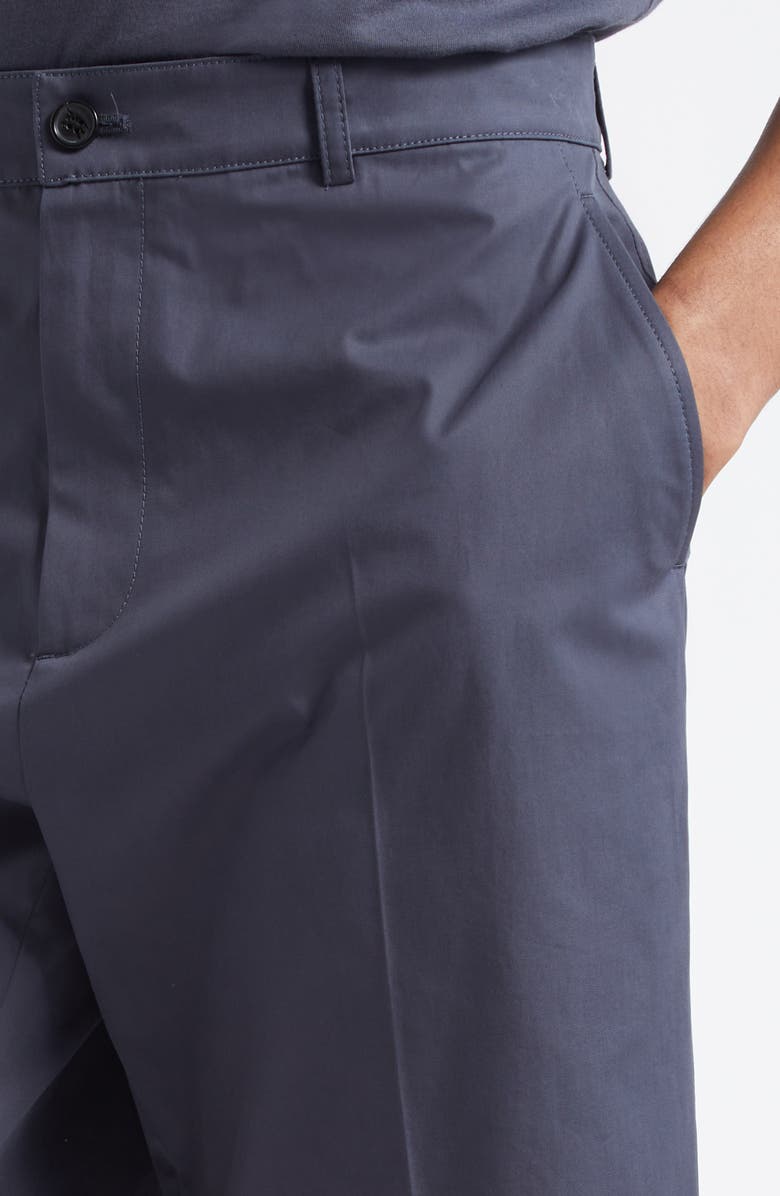 Burberry Cotton Chino Shorts, Alternate, color, Magnet