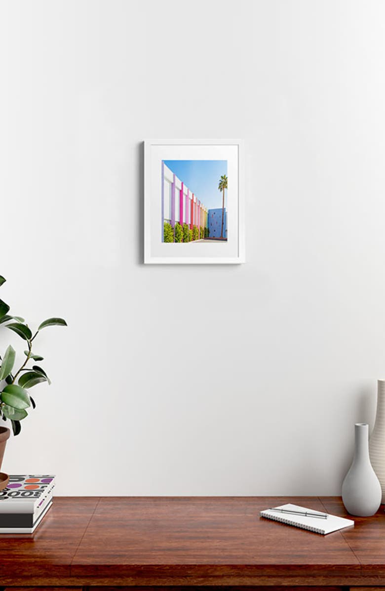 Deny Designs Hue Framed Art Print, Alternate, color, Blue