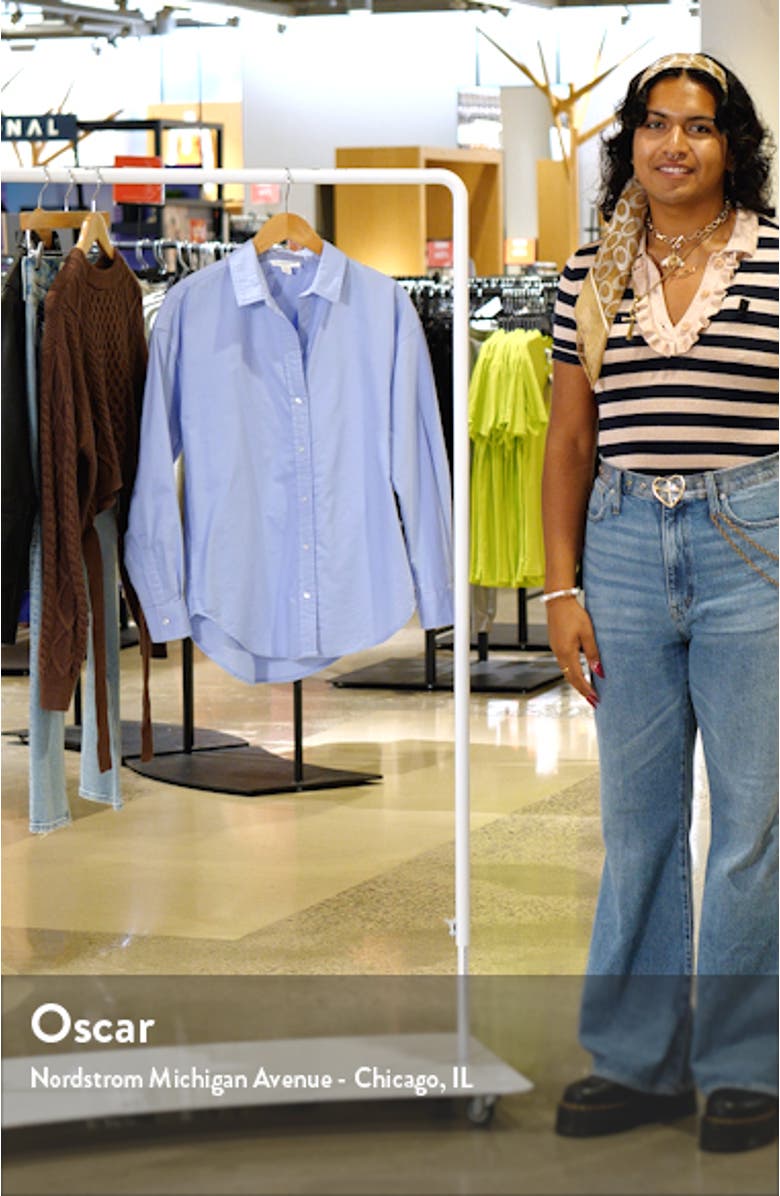 Women's Cotton Button-Up Shirt, sales video thumbnail