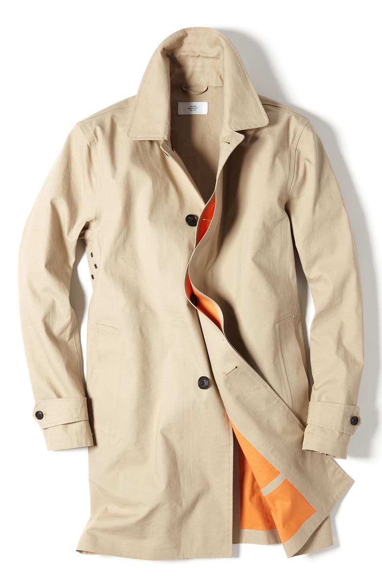Jack Spade Bonded Raincoat, Alternate, color,