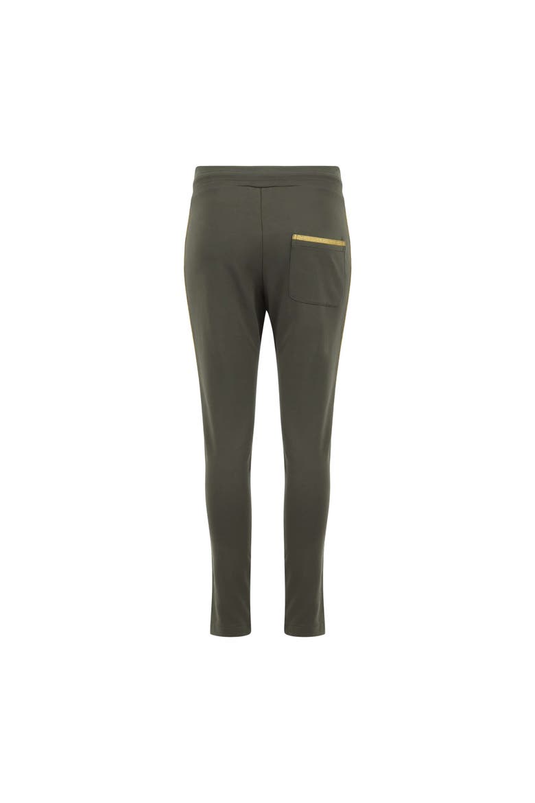 Stripe Sweatpants, Alternate, color, Army Green