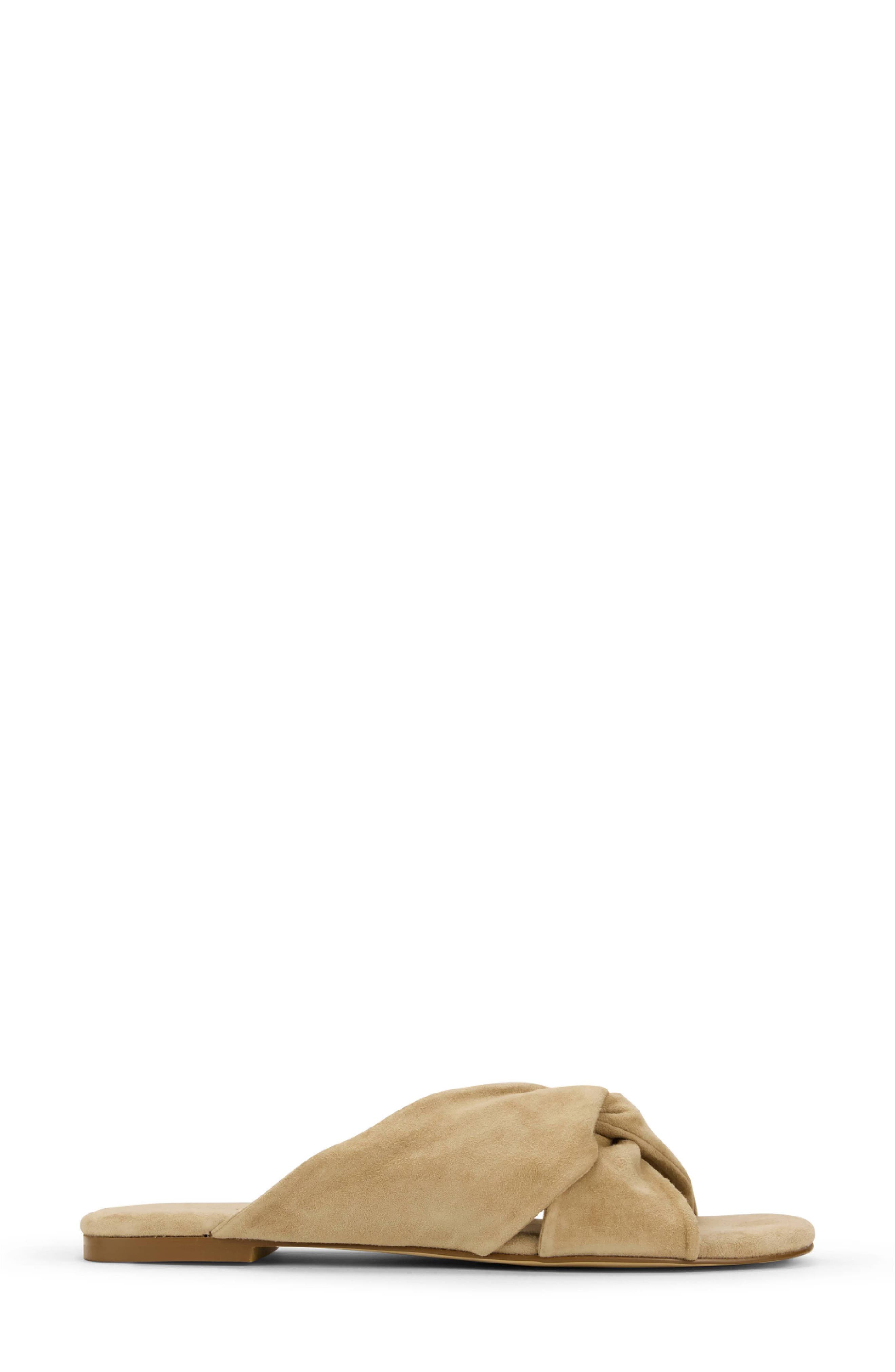 Yosi Samra Nadia Slide Sandal, Alternate, color, Oat