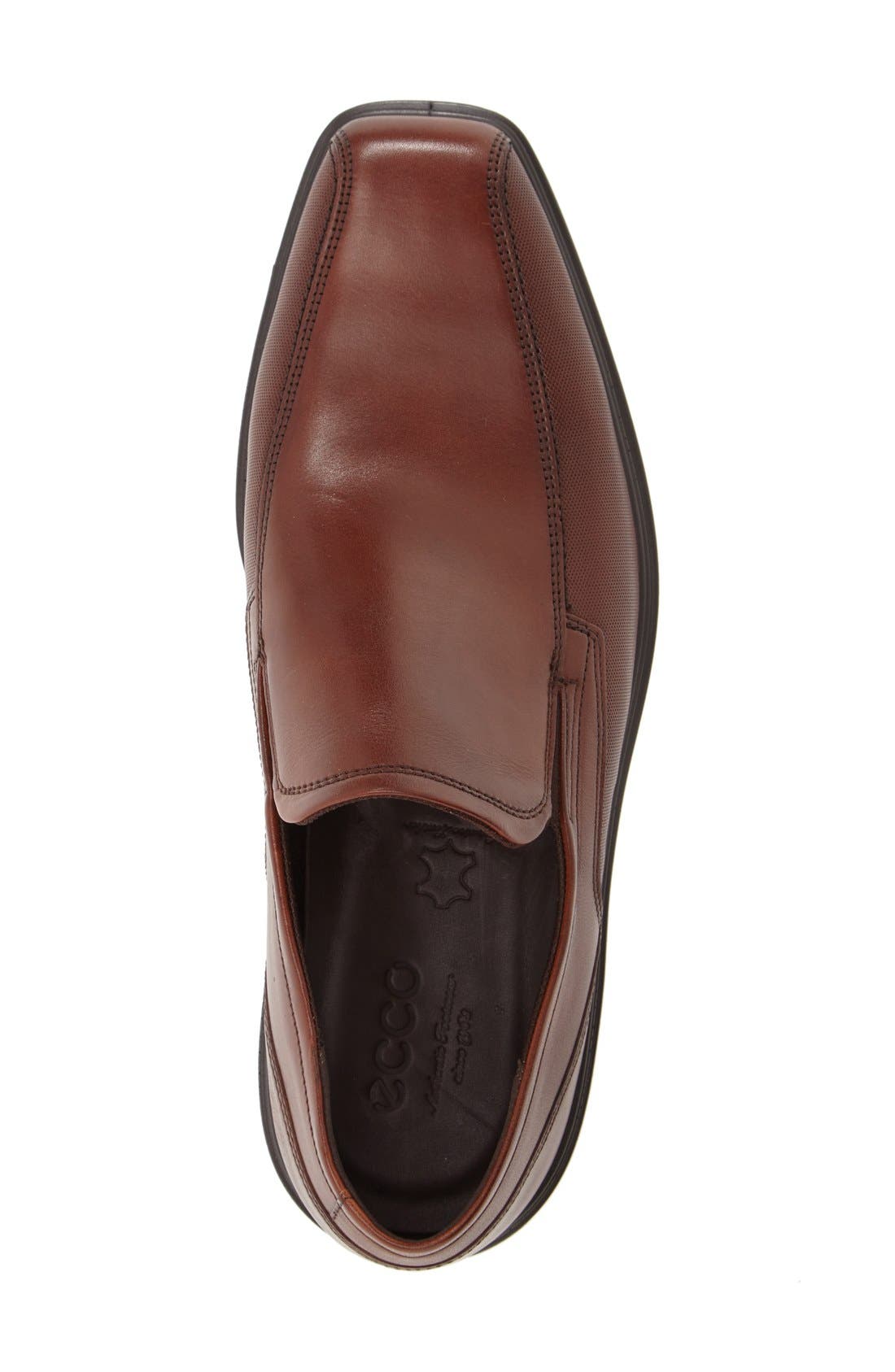 'Johannesburg' Venetian Loafer, Alternate, color, COGNAC LEATHER
