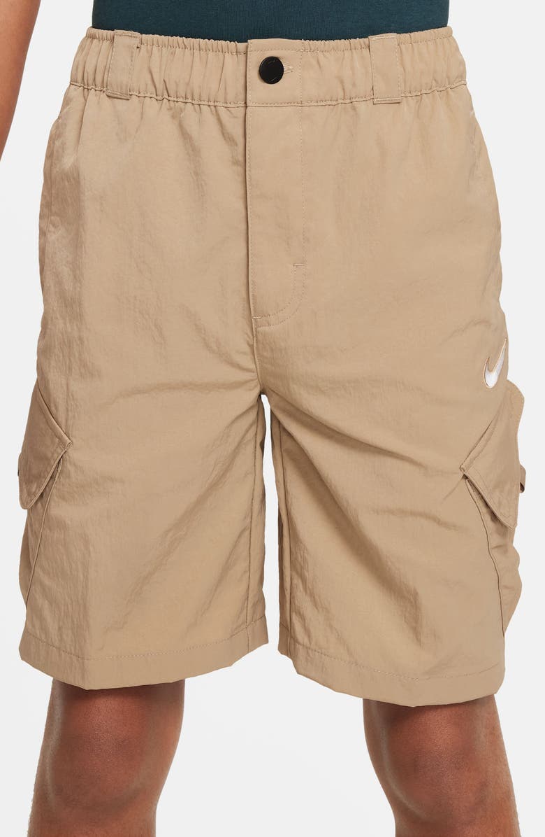 Nike Kids' Outdoor Play Cargo Shorts, Alternate, color, Khaki