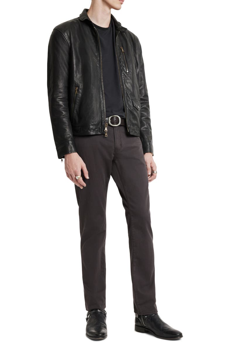 John Varvatos J701 Regular Fit Straight Leg Jeans, Alternate, color, Chocolate