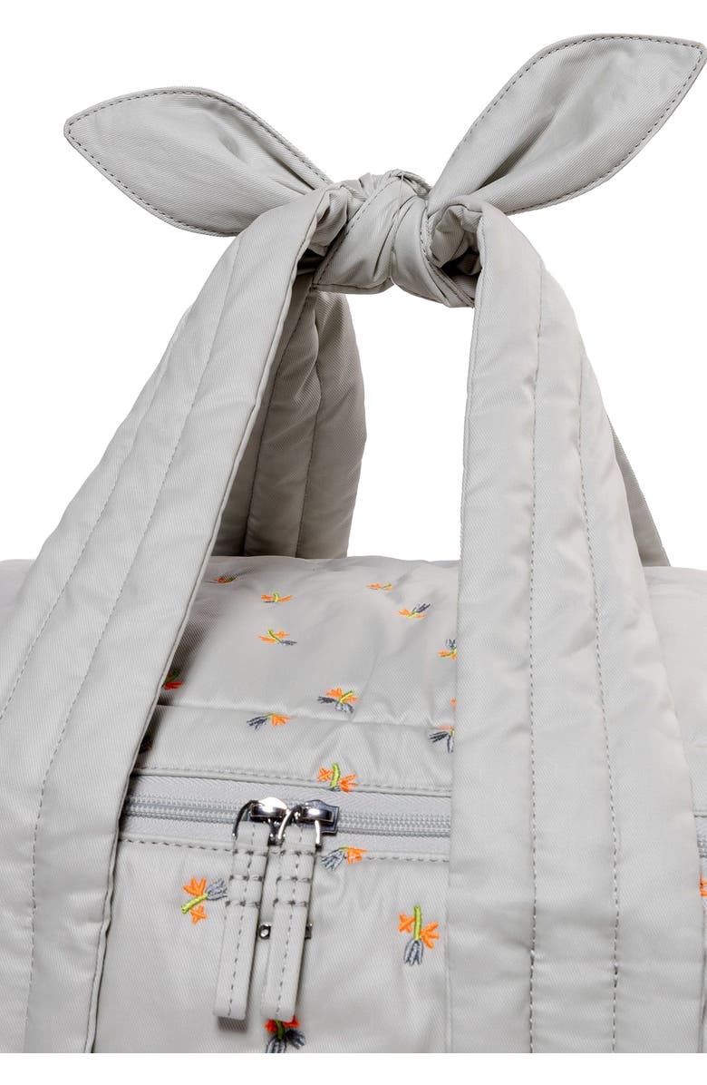 Caraa Water Repellent Organic Cotton Hospital Bag, Alternate, color, Dove - Blue