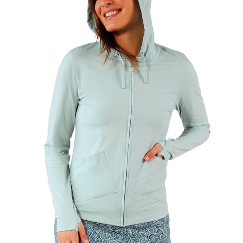 Uv Skinz Everyday Hooded Jacket In Dewdrop