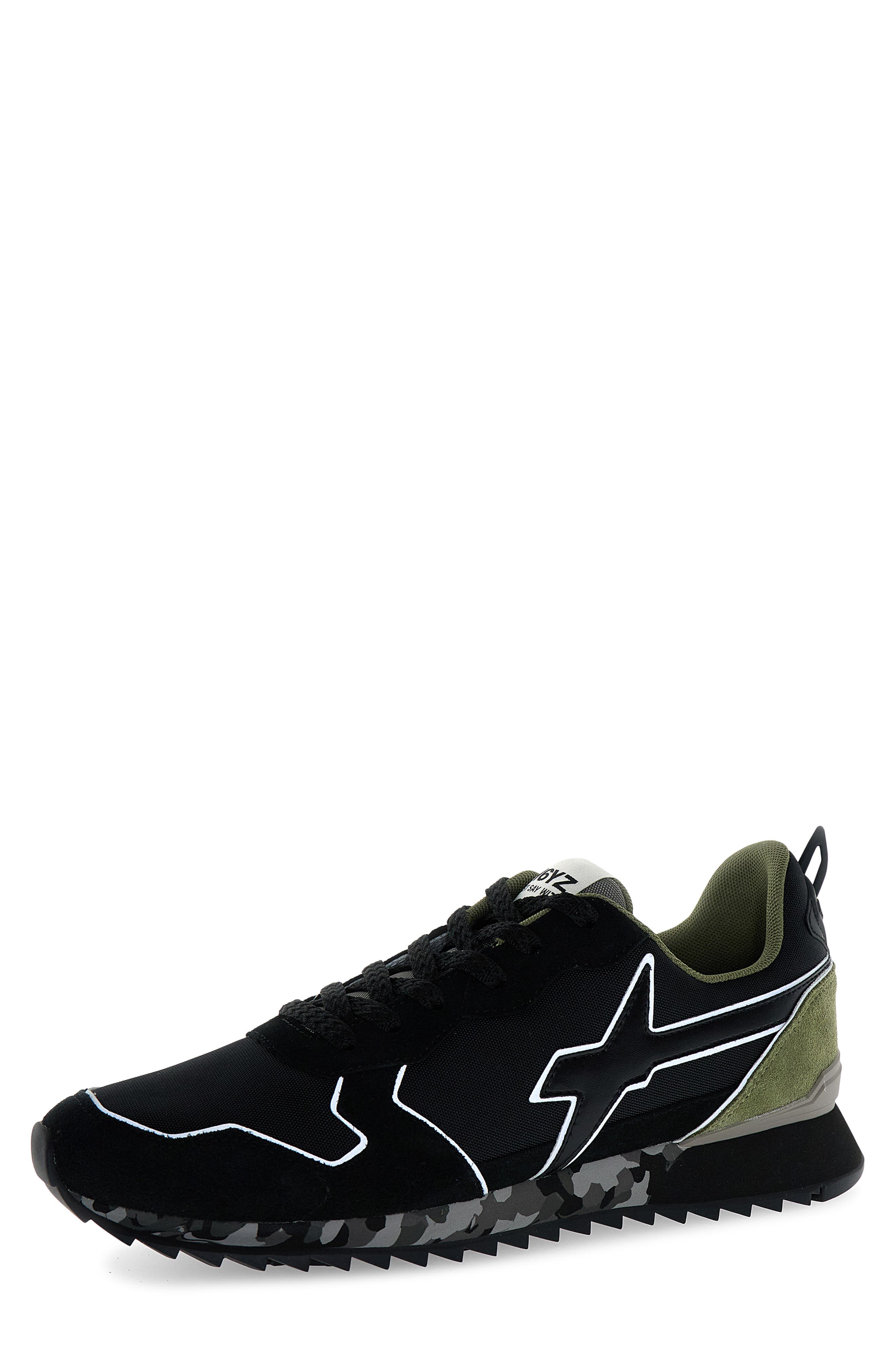 W6YZ Jet-M Sneaker, Alternate, color, Black Miltare