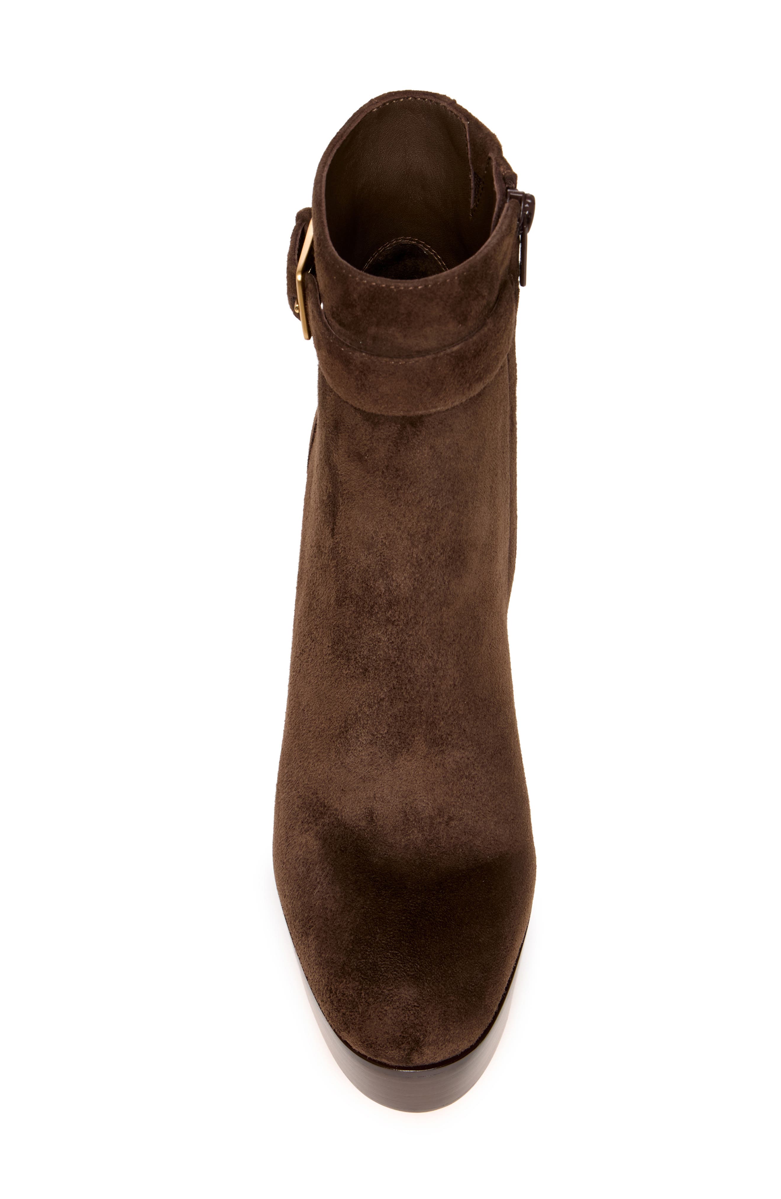 Maris Platform Bootie, Alternate, color, CHOCOLATE