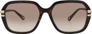 Chloé 57mm Oversize Sunglasses