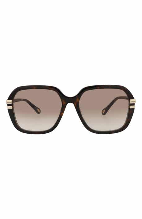 Chloé 57mm Oversize Sunglasses