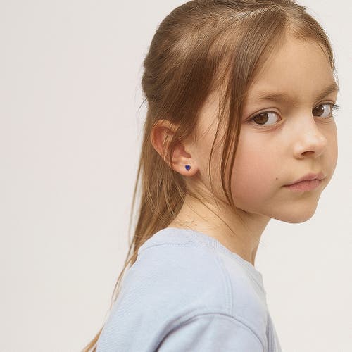 Shop In Season Jewelry Cubic Zirconia Birthstone Heart Solitaire Earrings In September