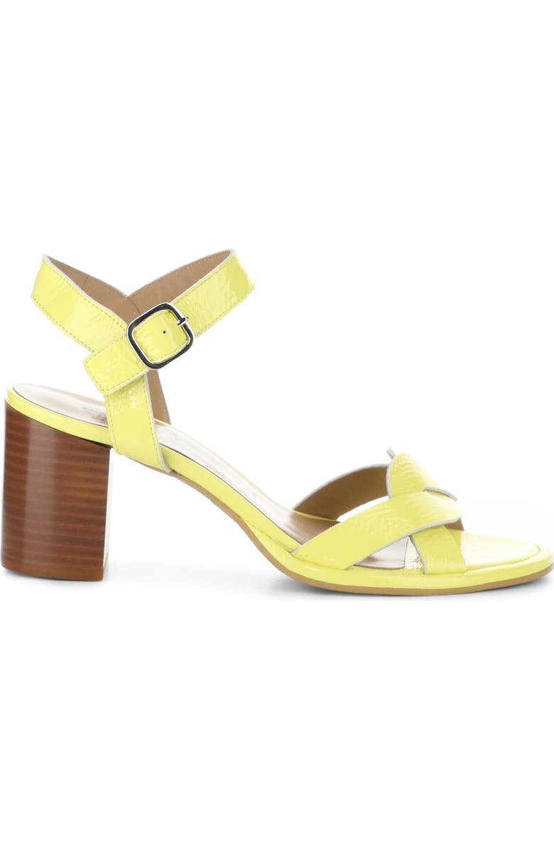Fly London Moji Ankle Strap Sandal, Alternate, color, Lemon