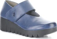 Fly London Vari Mary Jane Platform Wedge Pump