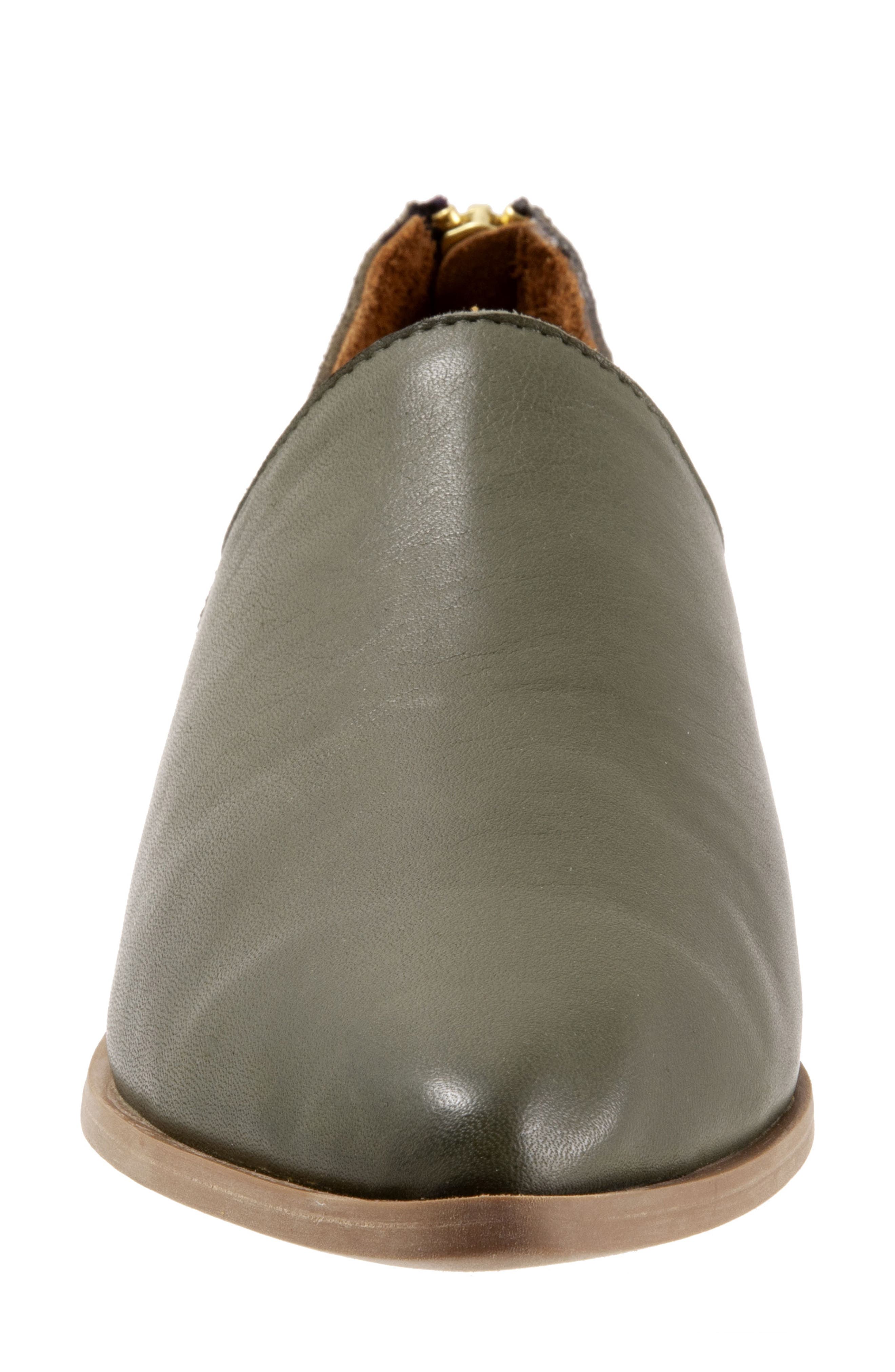 Bueno Beau Pointed Toe Loafer, Alternate, color, Dark Green