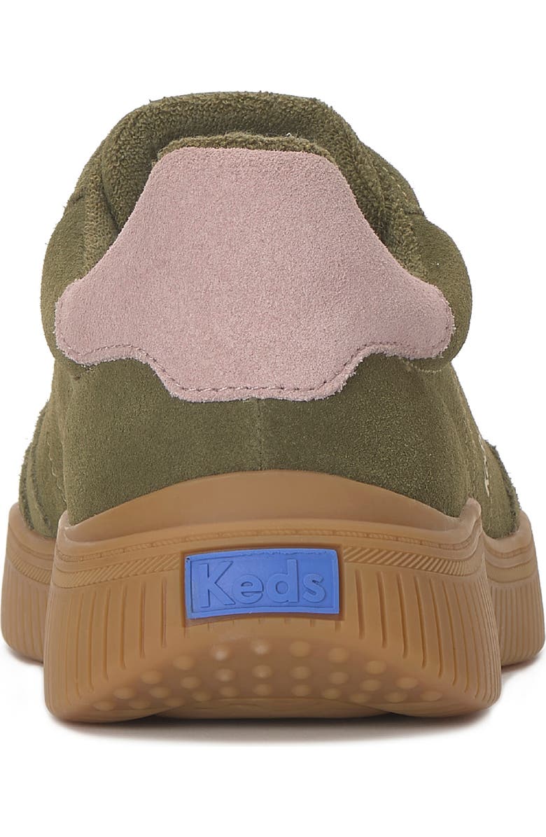 Keds<sup>®</sup> Contest Sneaker, Alternate, color, Olive/ Pink