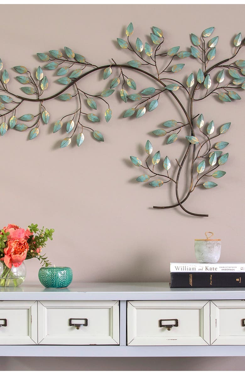 STRATTON HOME DECOR Patina Tree Branch Wall Decor, Alternate, color, 
