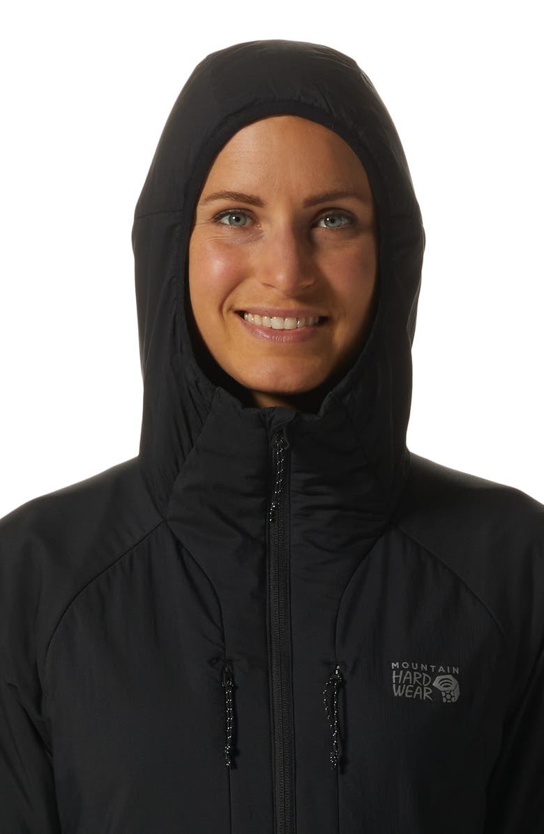 Mountain Hardwear Kor Airshell Warm Hoodie, Alternate, color, Black