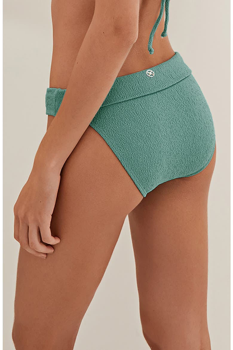 Firenze Bia Tube Solid Bikini Bottoms, Alternate, color, BLUE