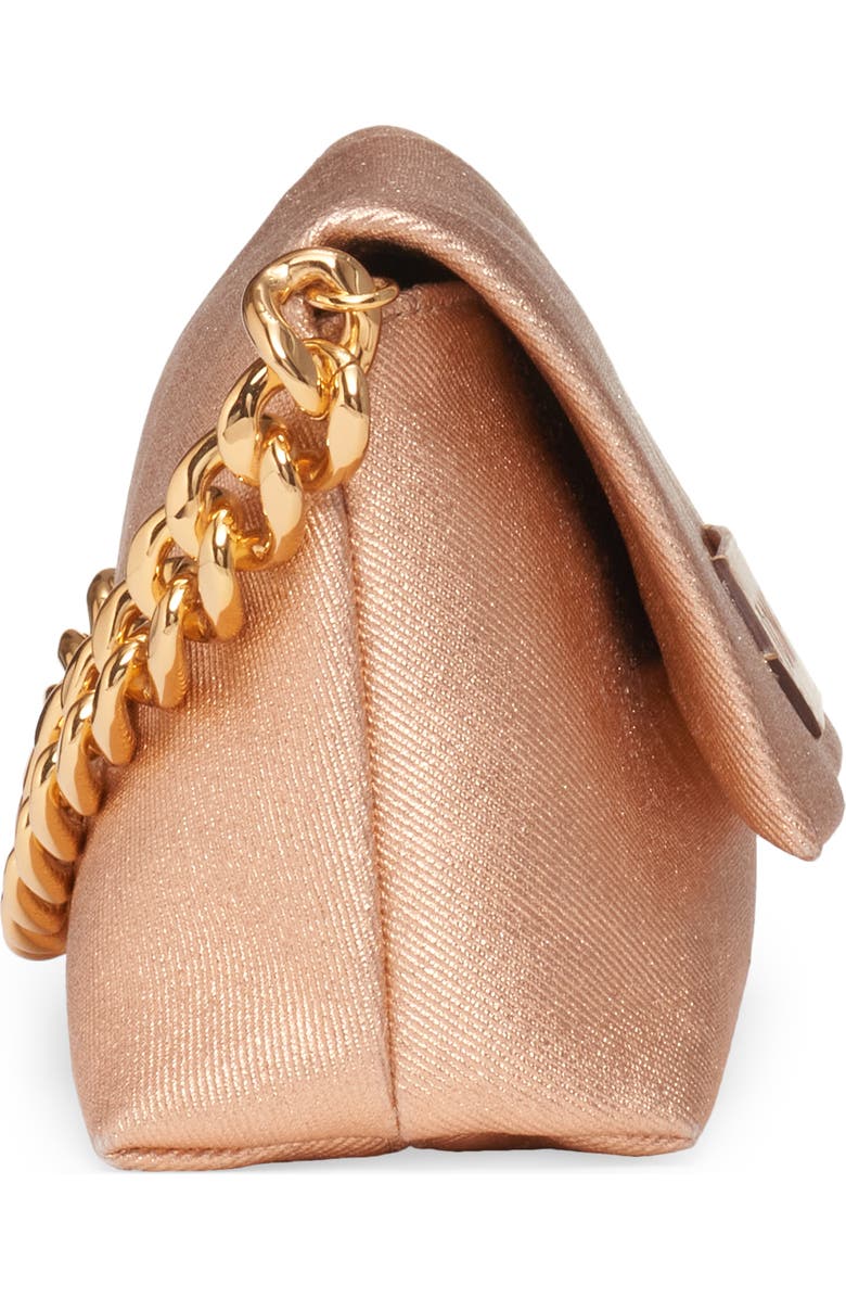 TOM FORD Logo Label Coated Denim Handheld Bag, Alternate, color,