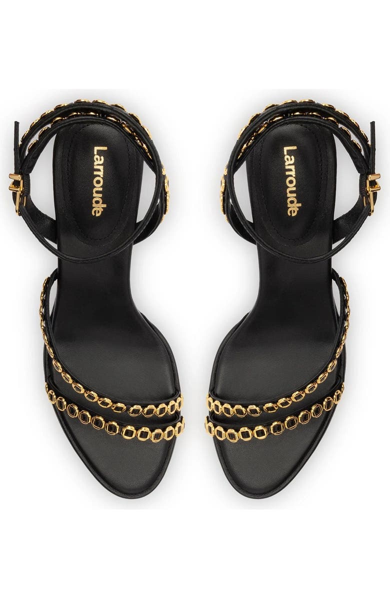 Larroudé Milanina Mini Sandal, Alternate, color,