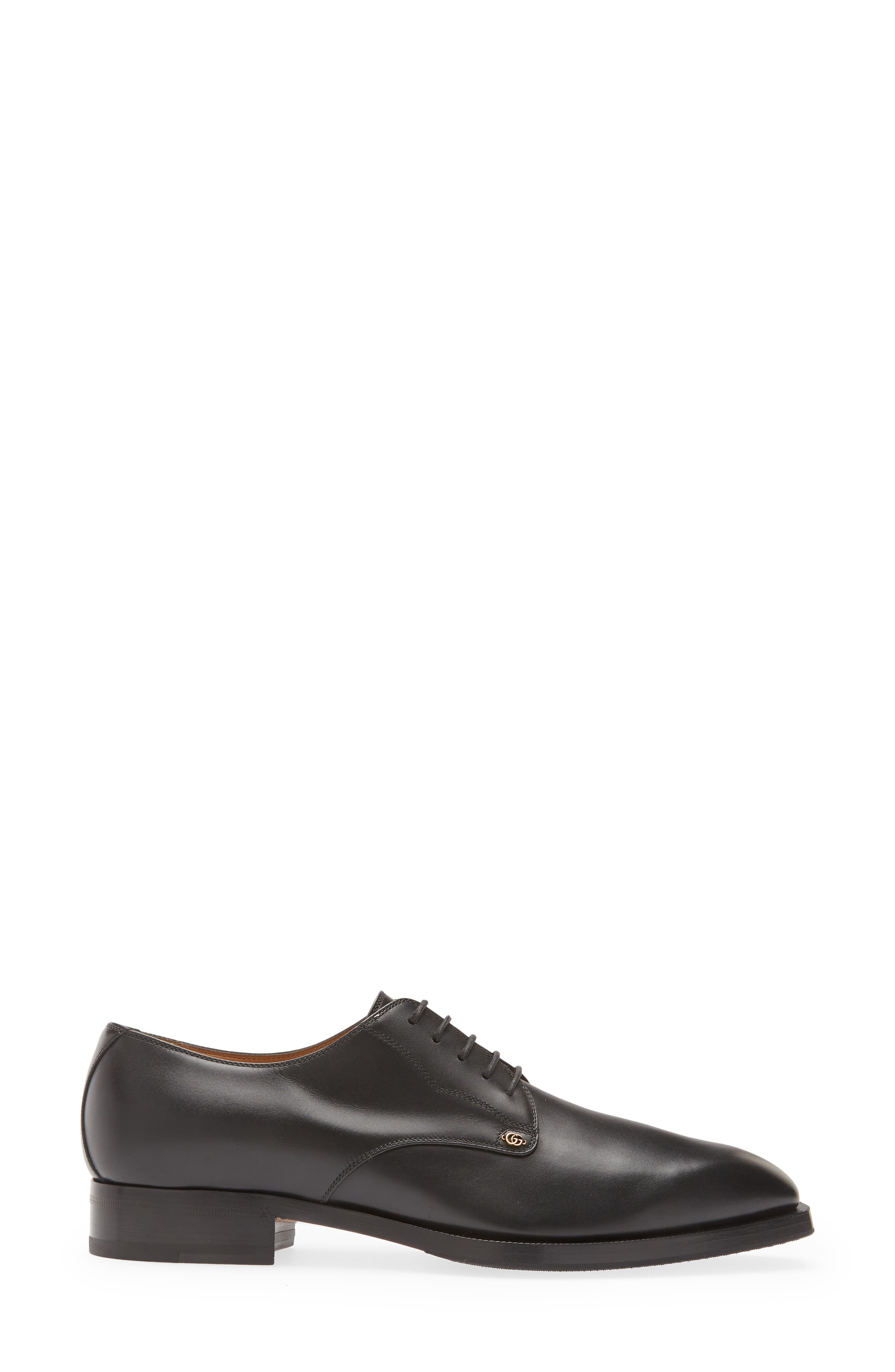 Epilogue Zola Plain Toe Derby, Alternate, color, BLACK