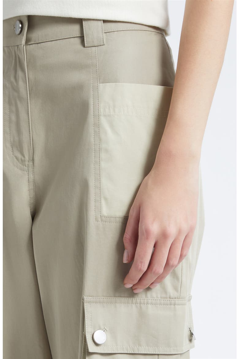 Colorblock Crop Pants, Alternate, color, KHAKI-BIRCH