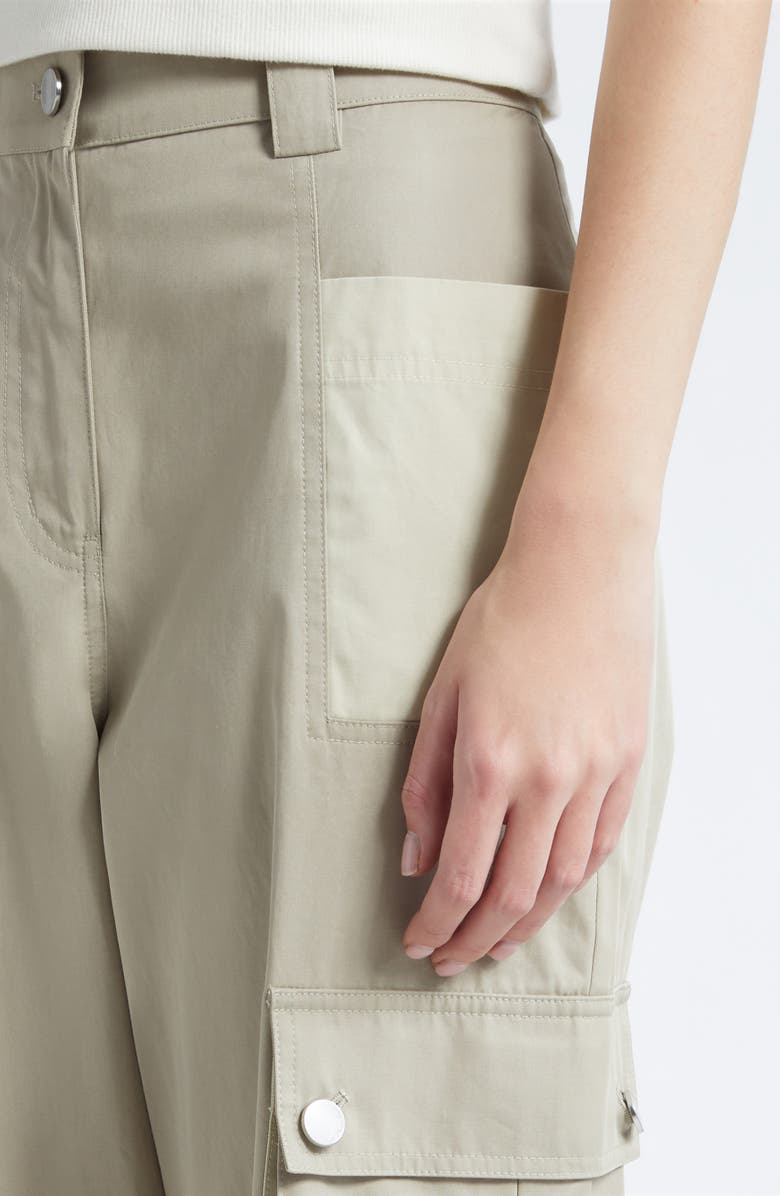 3.1 Phillip Lim Colorblock Crop Pants, Alternate, color, Khaki-Birch