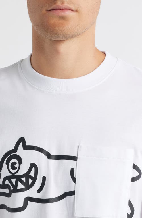 Icecream Flavours Graphic T-shirt In White