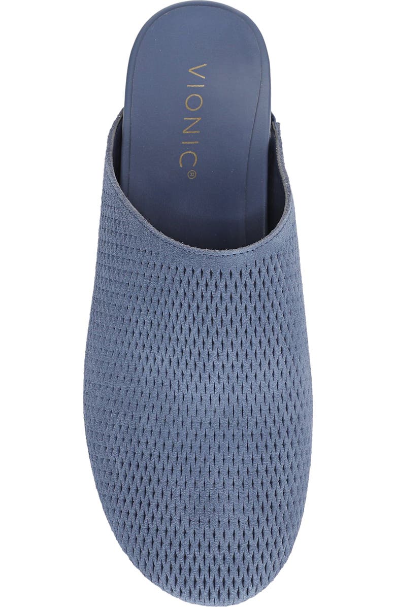 Vionic Opal Perforated Mule, Alternate, color, Pacific Blue