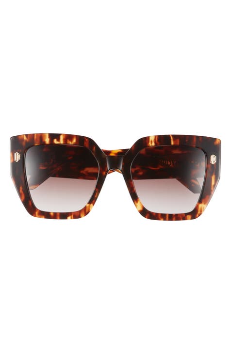 53mm Oversize Square Sunglasses