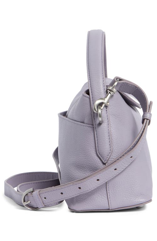 Vince Camuto Sheri Top Handle Leather Satchel In Purple