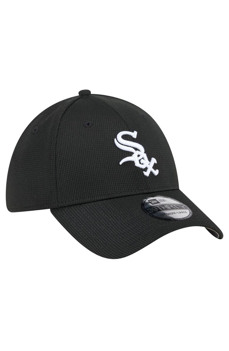 New Era Men's New Era Black Chicago White Sox Active Pivot 39THIRTY Flex Hat, Alternate, color, Black