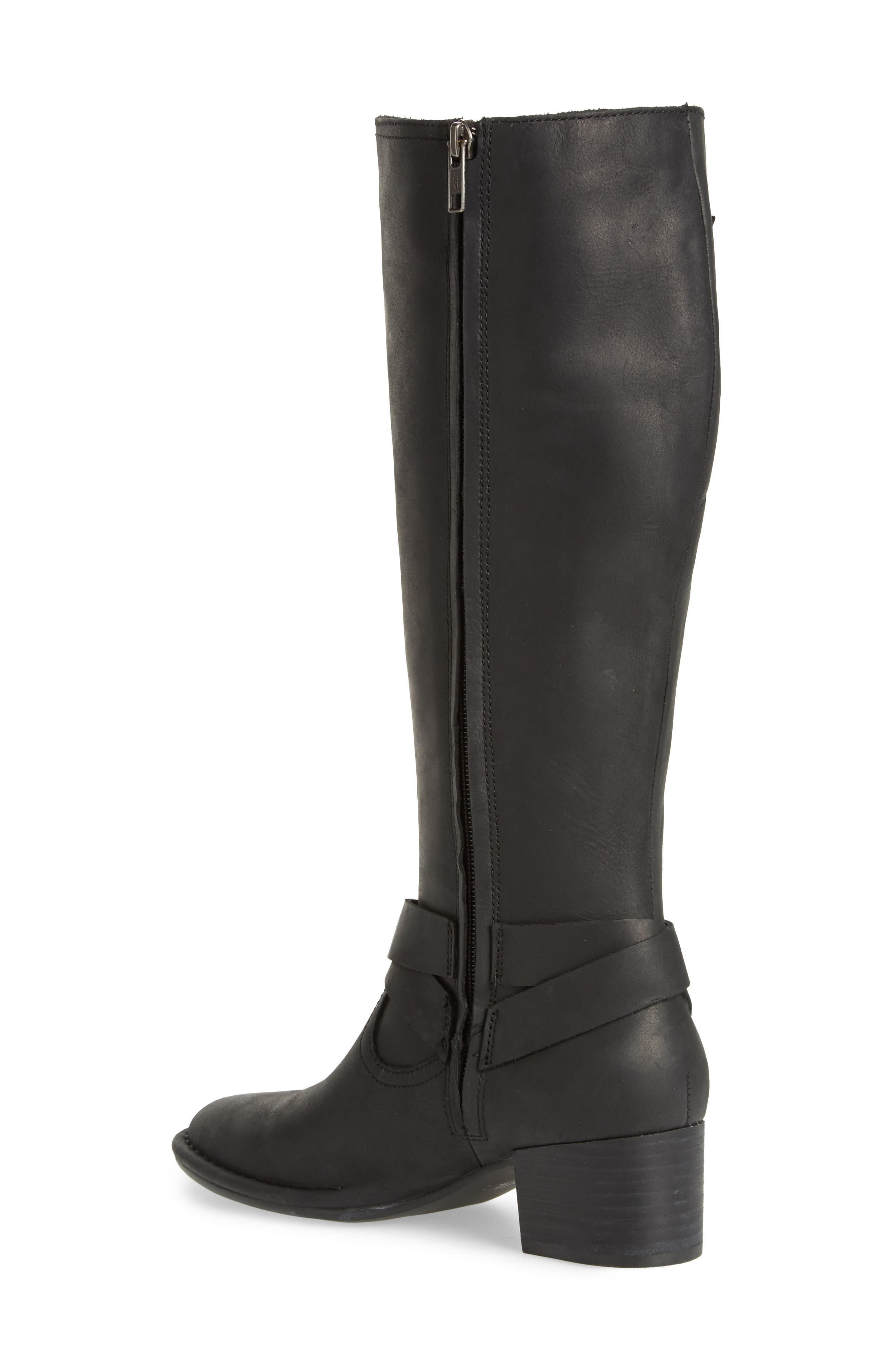 Bandara Knee High Boot, Alternate, color, BLACK