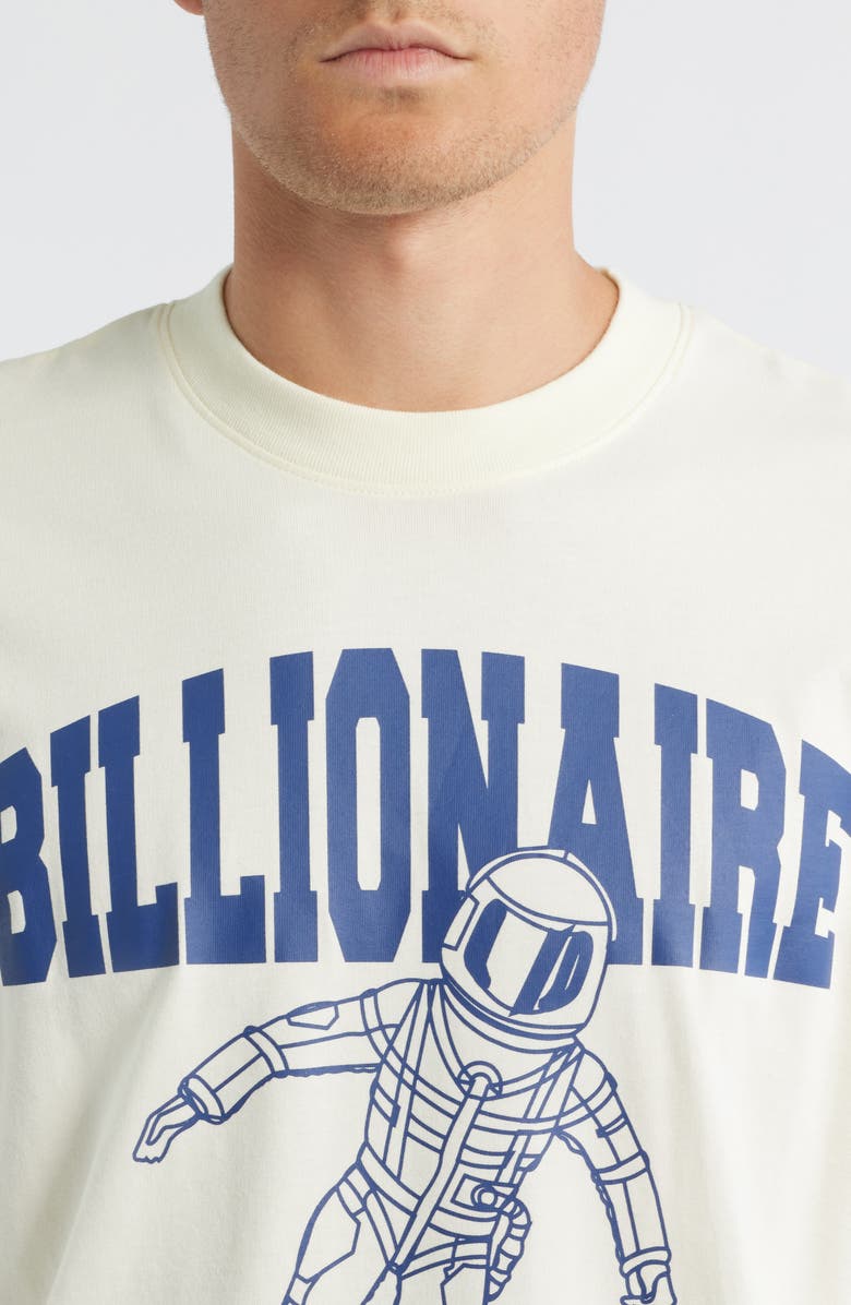 Billionaire Boys Club BB Gravity Astronaut Long Sleeve Graphic T-Shirt, Alternate, color, Winter White